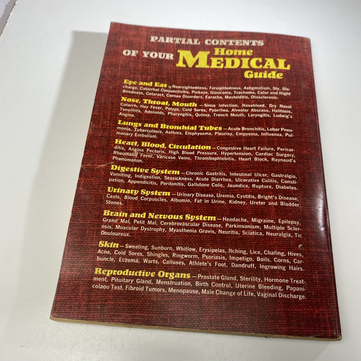 Home Medical Guide from The Family Physician - Rare Used 1965 Vintage Book