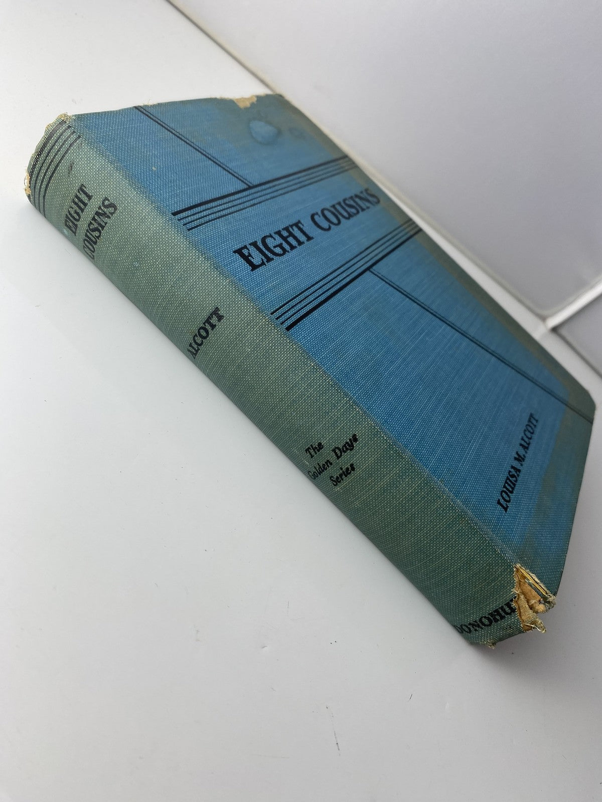 Vintage Eight Cousins Louisa May Alcott Golden Days Illustrated Hardcover 1930s