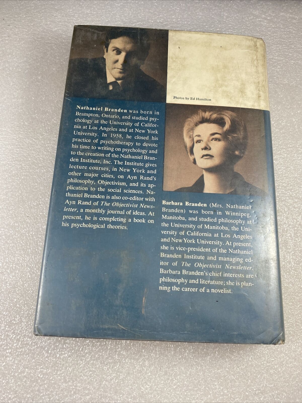 Who Is Ayn Rand By Nathaniel Branden, Vintage 60s Study Of Literature Ex Iibrary