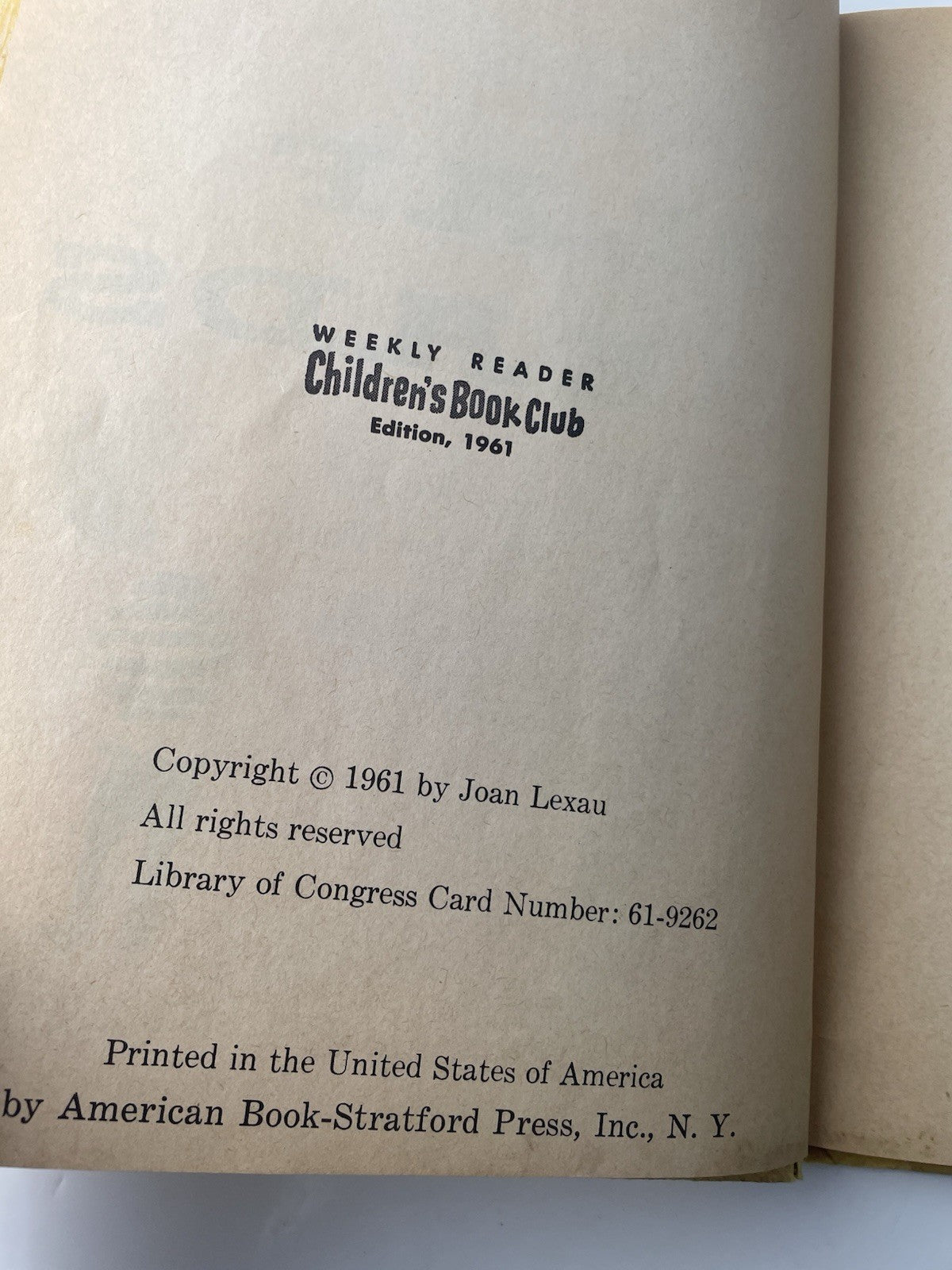 Olaf Reads︱Joan Lexau︱Harvey Weiss︱Hardback︱Vintage︱1961