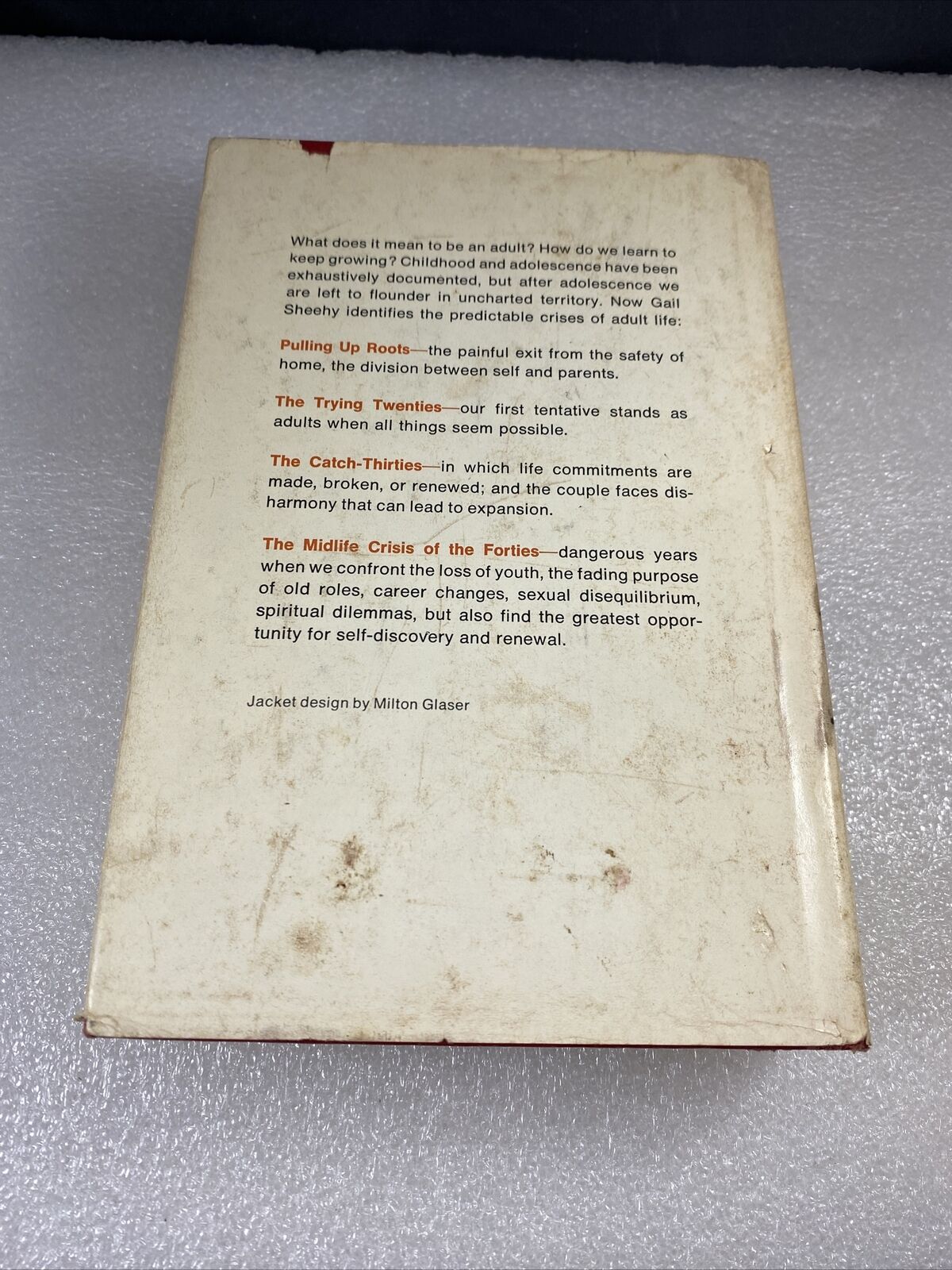 Passages : Predictable Crises Adult - Gail Sheehy 1976 Vintage 70s Nonfiction