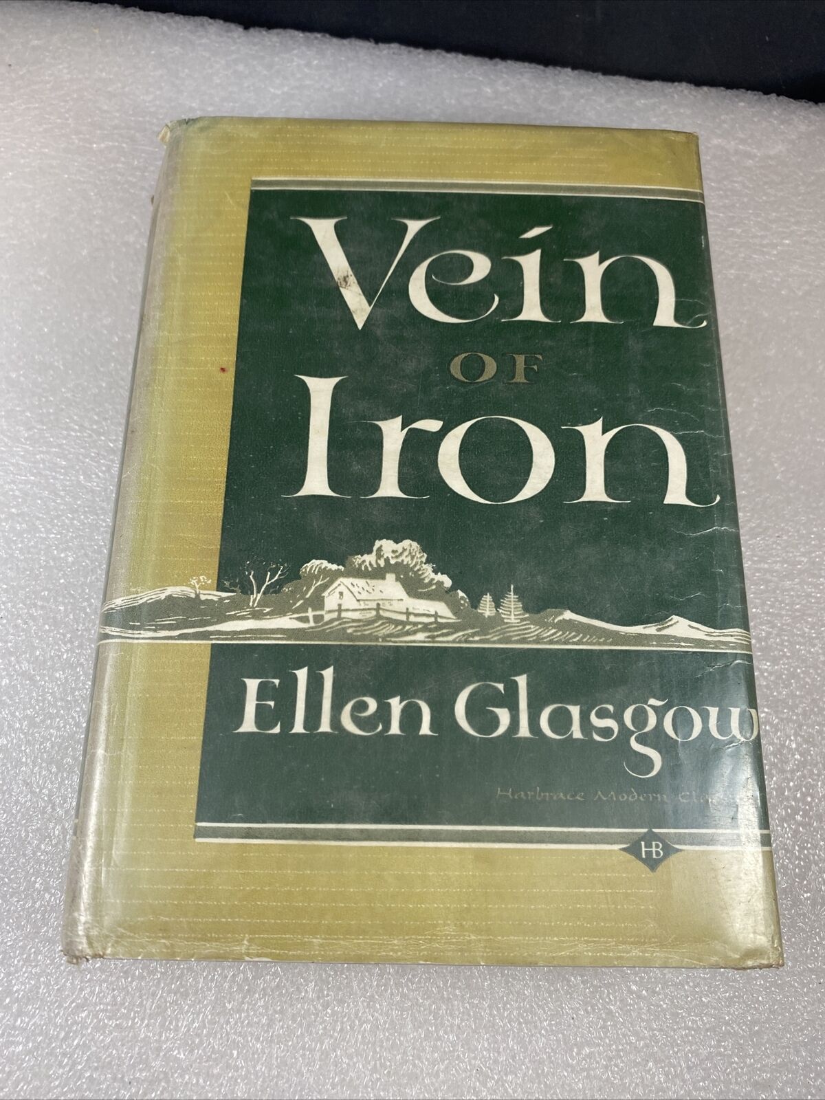 Vein Of Iron by Ellen Glasgow (1935, Hardcover) Vintage 30s Novel Ex Libris