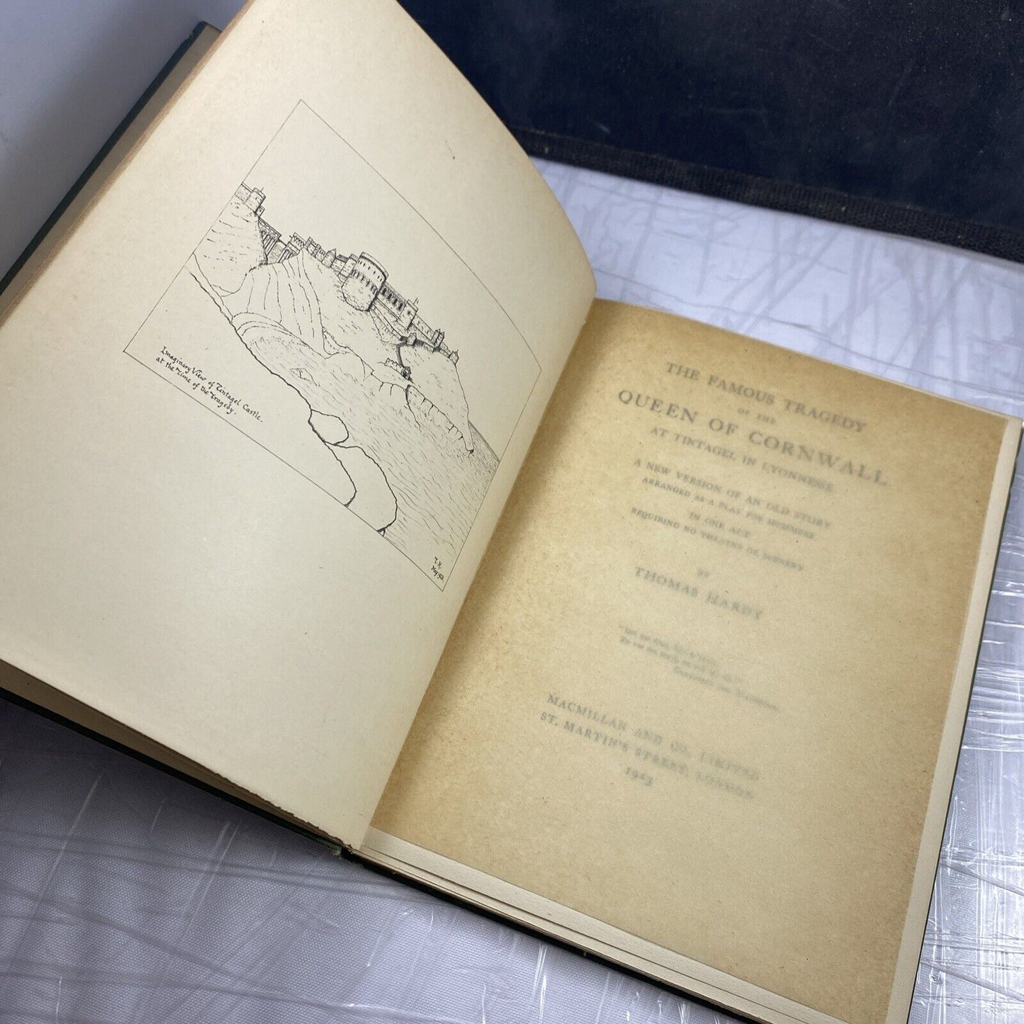 Antique Macmillan Thomas Hardy 1923 Famous Tragedy of the Queen of Cornwall