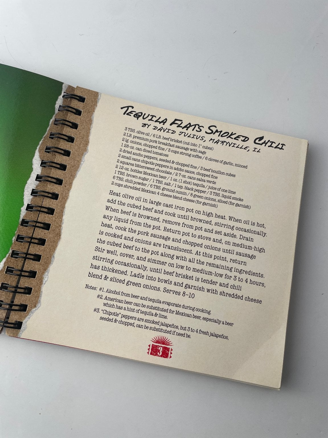 Marlboro Chili Roundup Cookbook 50 Winning Recipes Spiral Edition