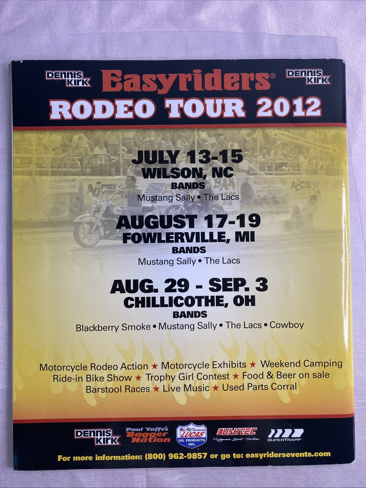 Easyriders #470 August 2012 Biker Magazine w/ David Mann Motorcycle Art + PIN-UP