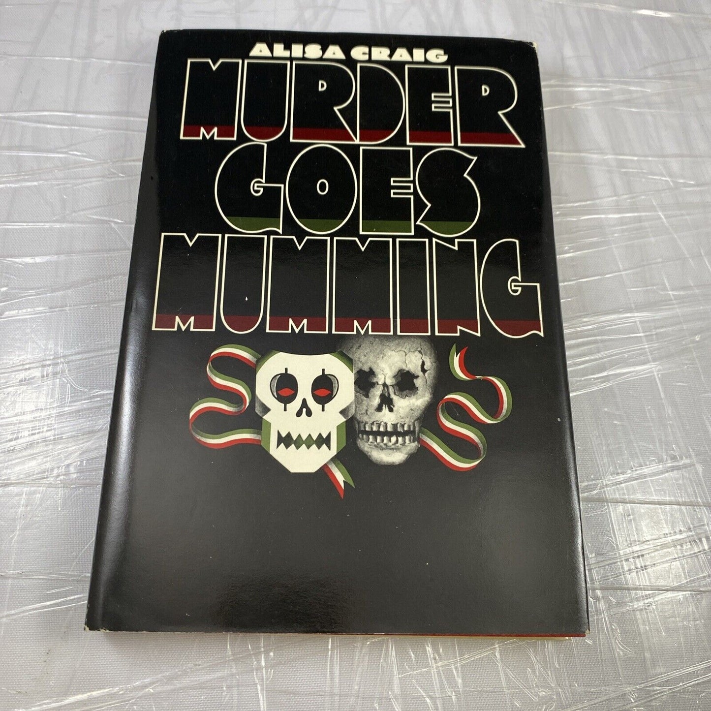 MURDER GOES MUMMING by Alisa Craig, 1981 HCDJ, Doubleday Vintage Book Club Ed