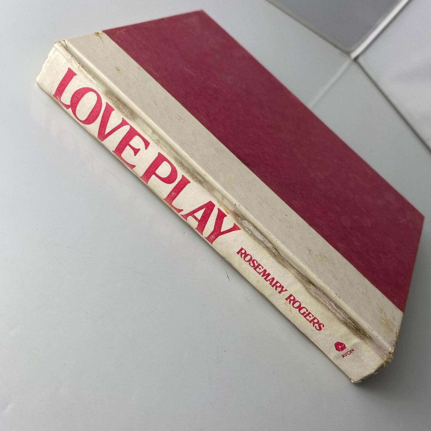 Love Play Rosemary Rogers 1981 Hardcover Romance Avon Edition