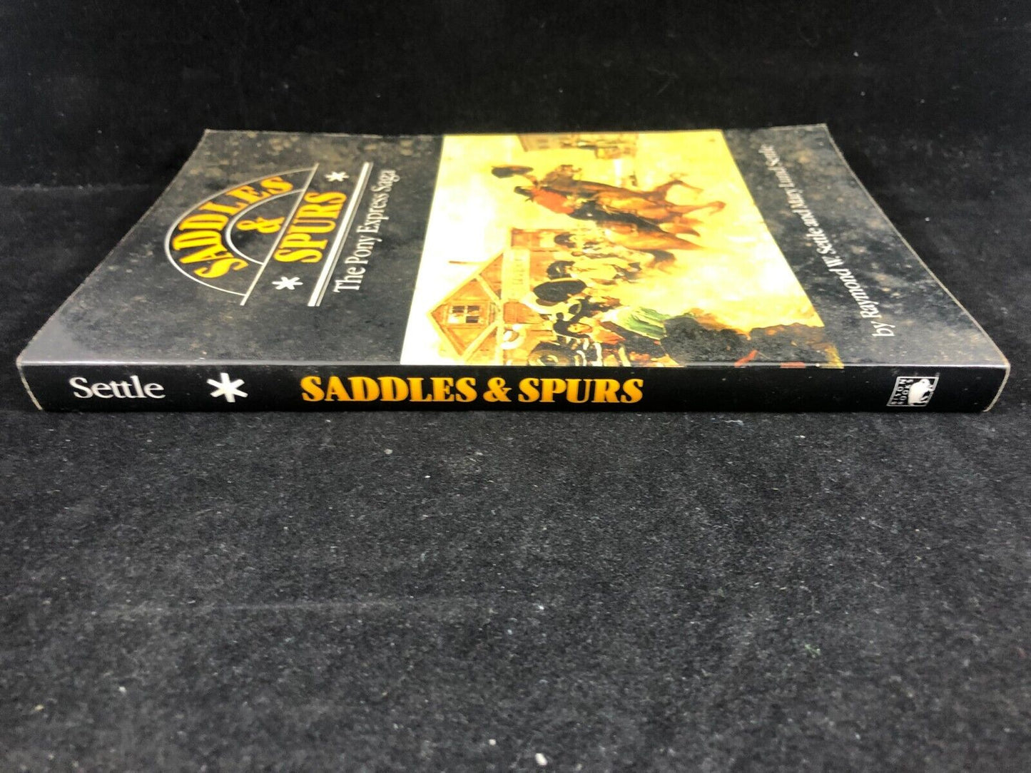 Saddles and Spurs: The Pony Express Saga Paperback