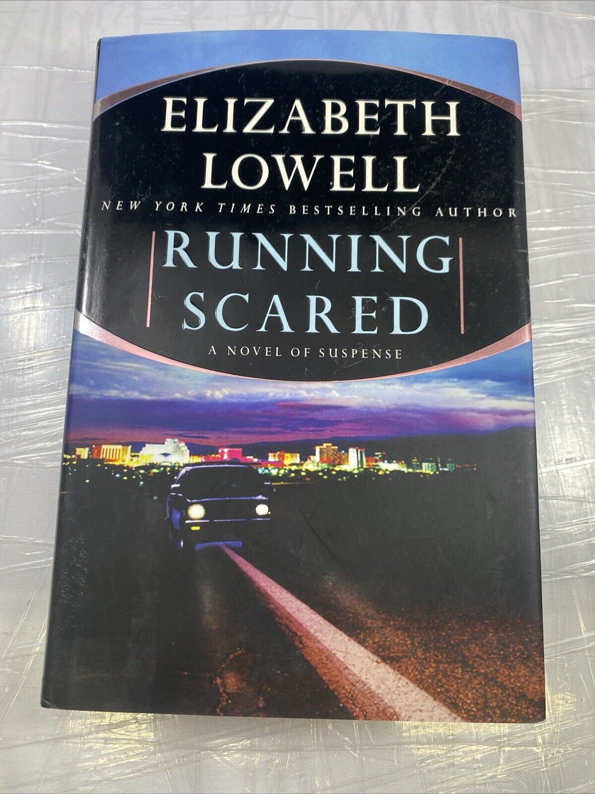 Running Scared 1st Print - hardcover, Elizabeth Lowell, 0060198761 VERY GOOD
