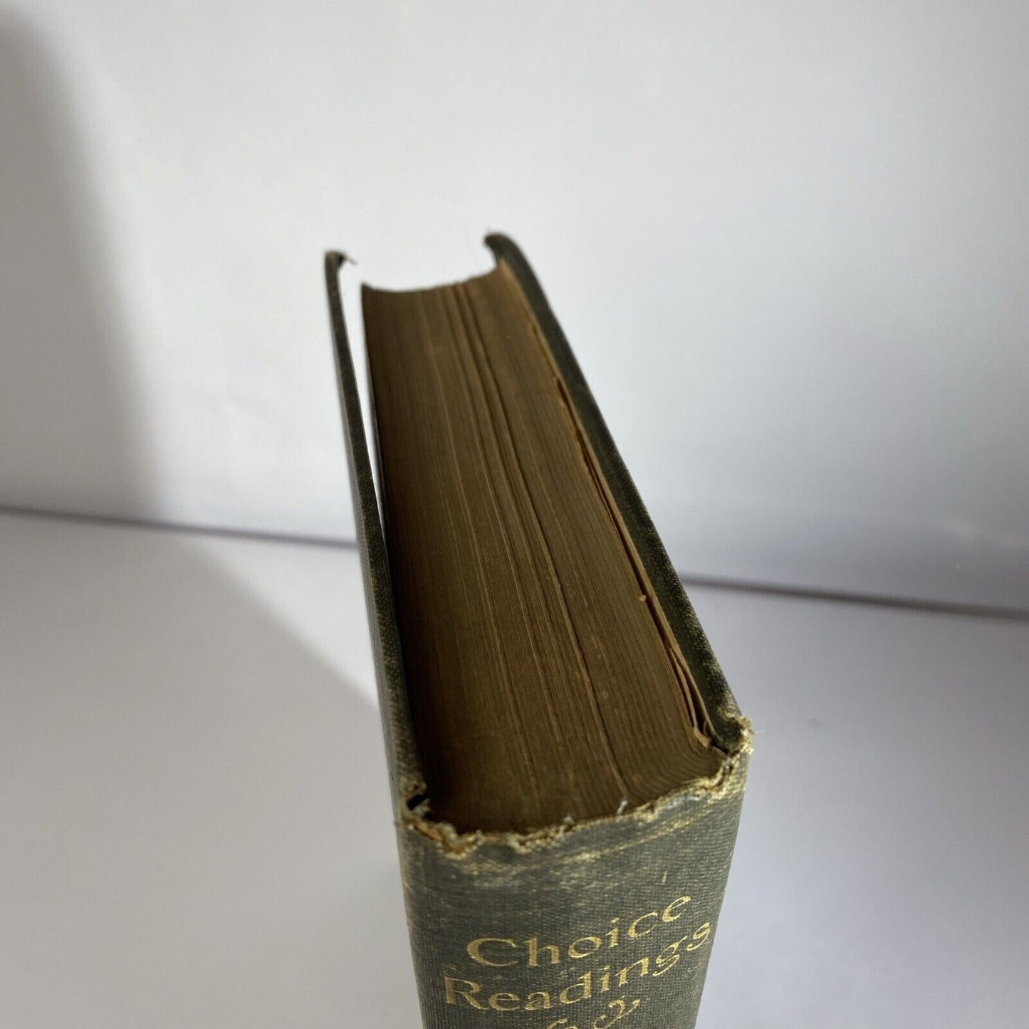 Choice Readings by Robert McLean Cumnock 1898 Antique Entertaining Textbook Rare