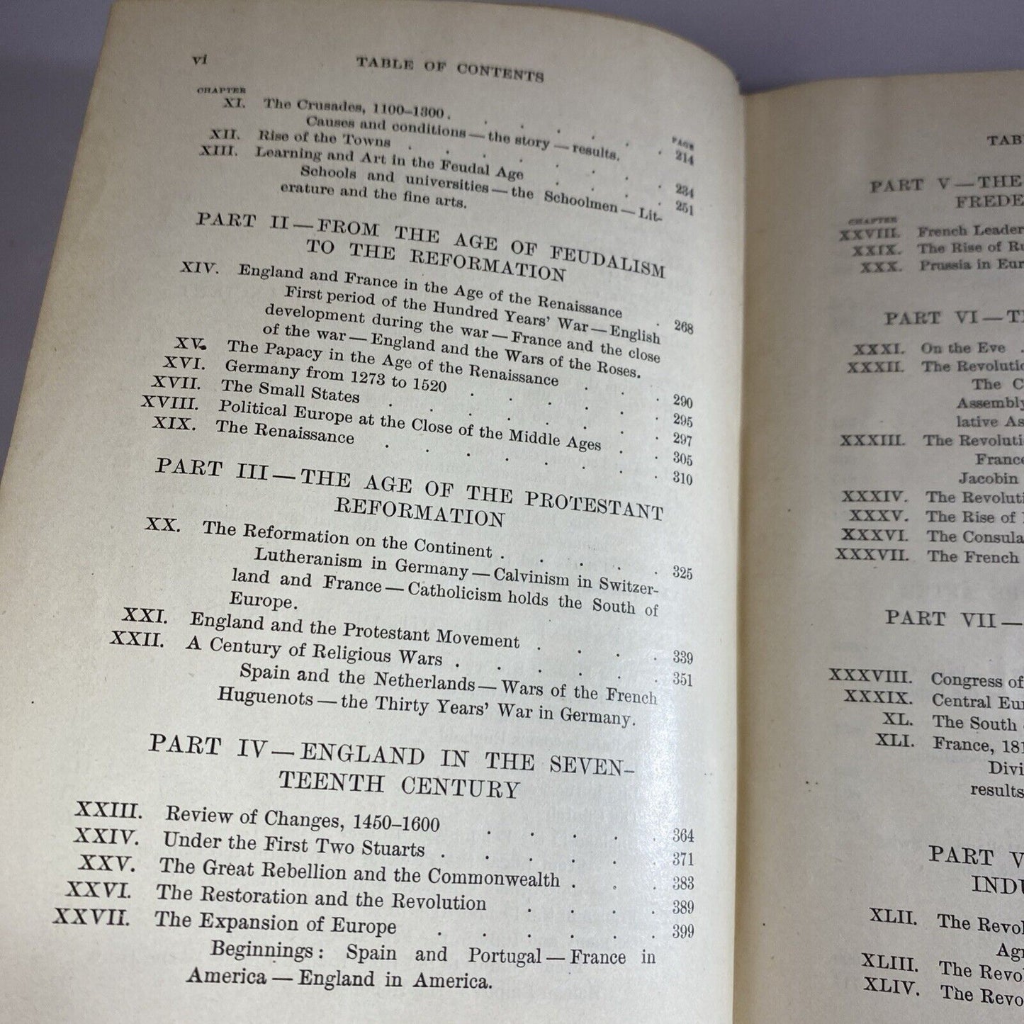 VTG The Modern World, From Charlemagne to Present Time 1915 Antique History
