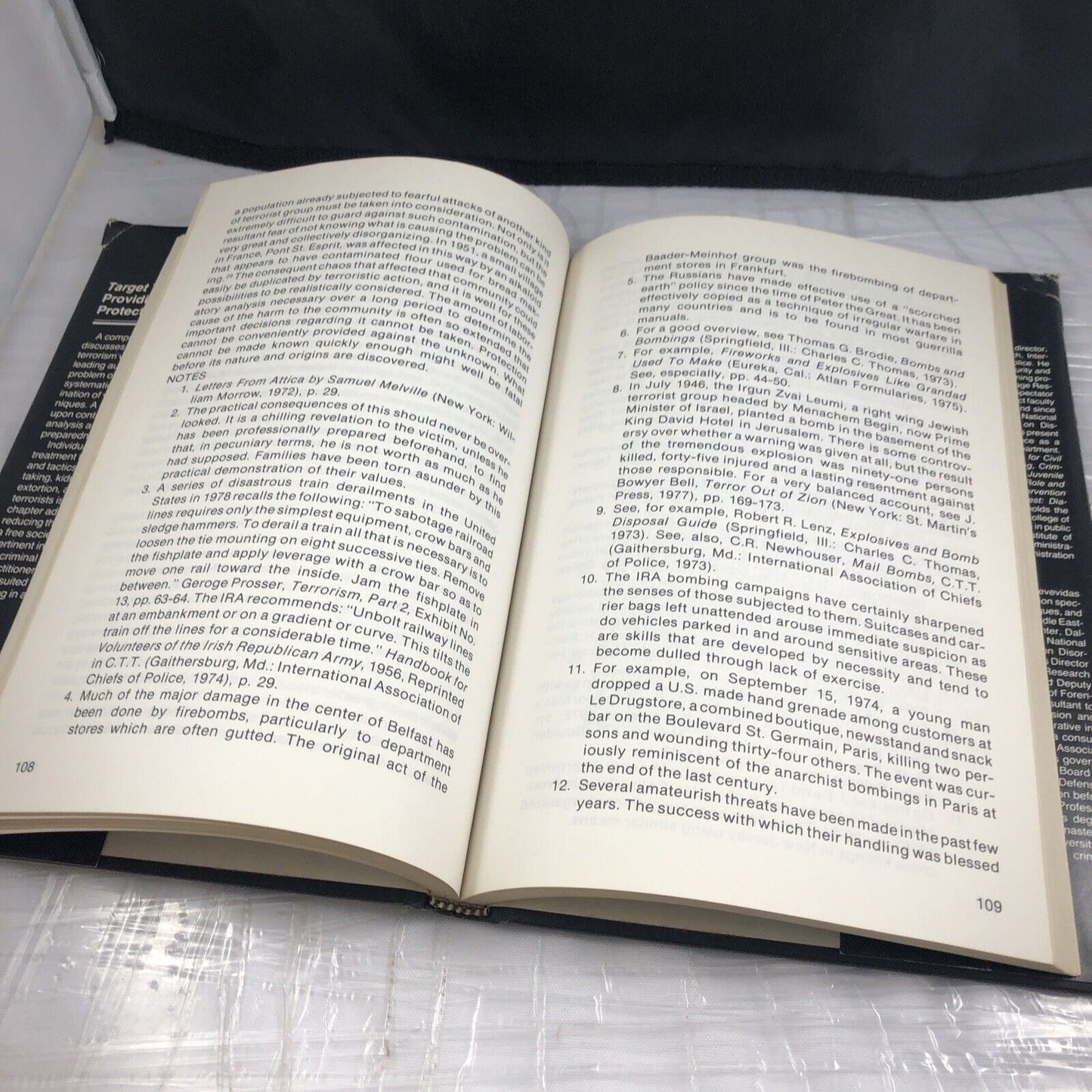 Target Terrorism: Providing Protective Services, Kobetz & Cooper, 1978 1st DJ HC