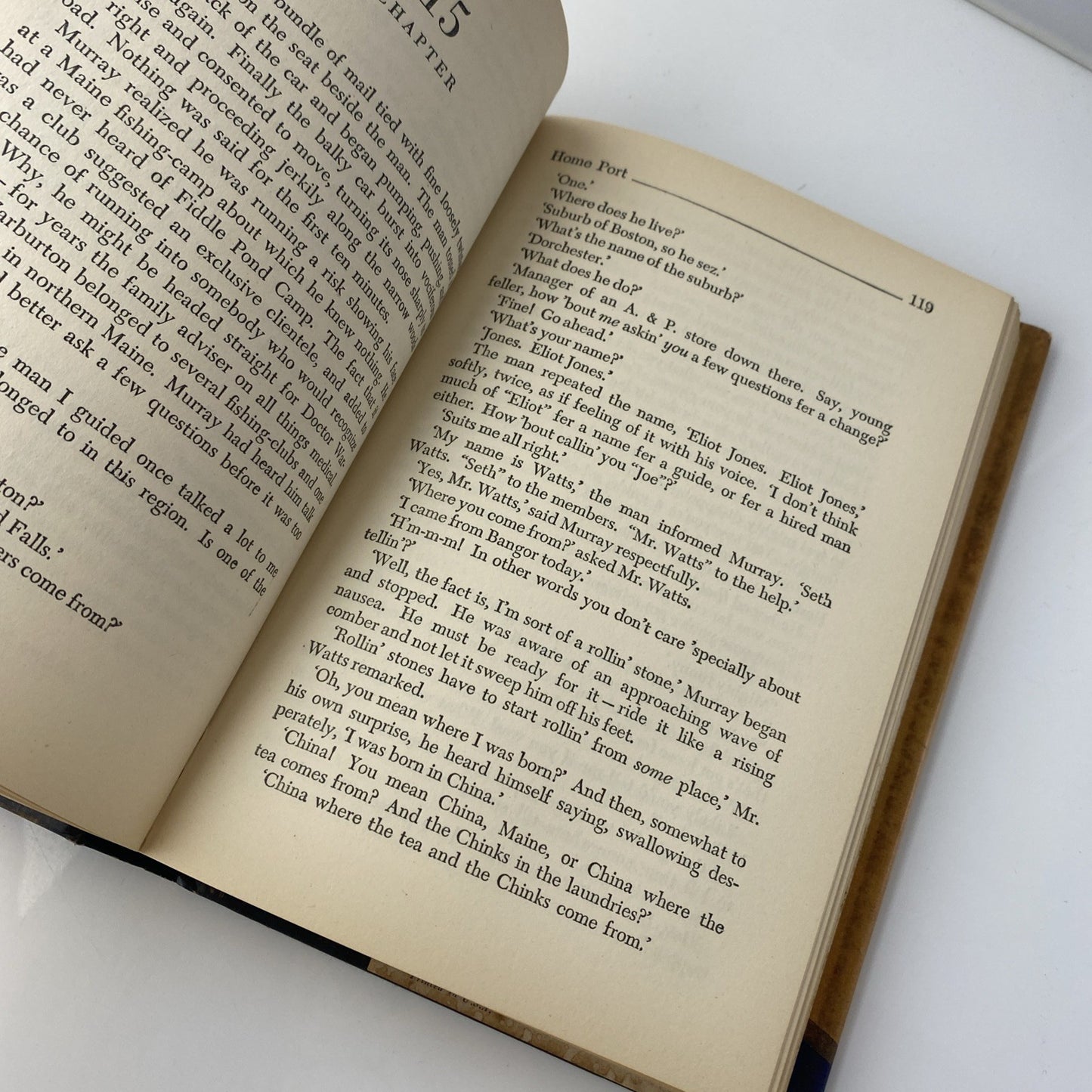 Home Port by Olive Higgins Prouty 1947 HC BCE Vintage 40s Novel Red Small