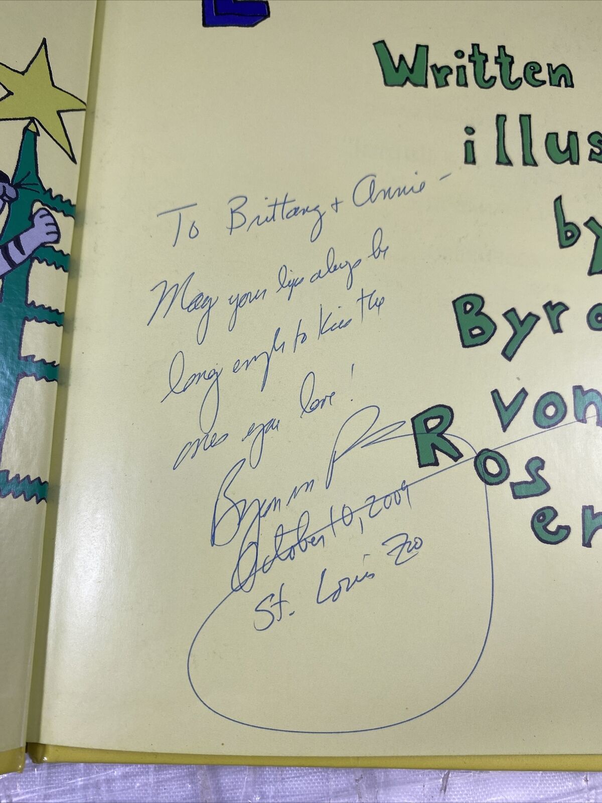 I Don't Want to Kiss a Llama (Signed & inscribed) Illustrated Kids Animal Book