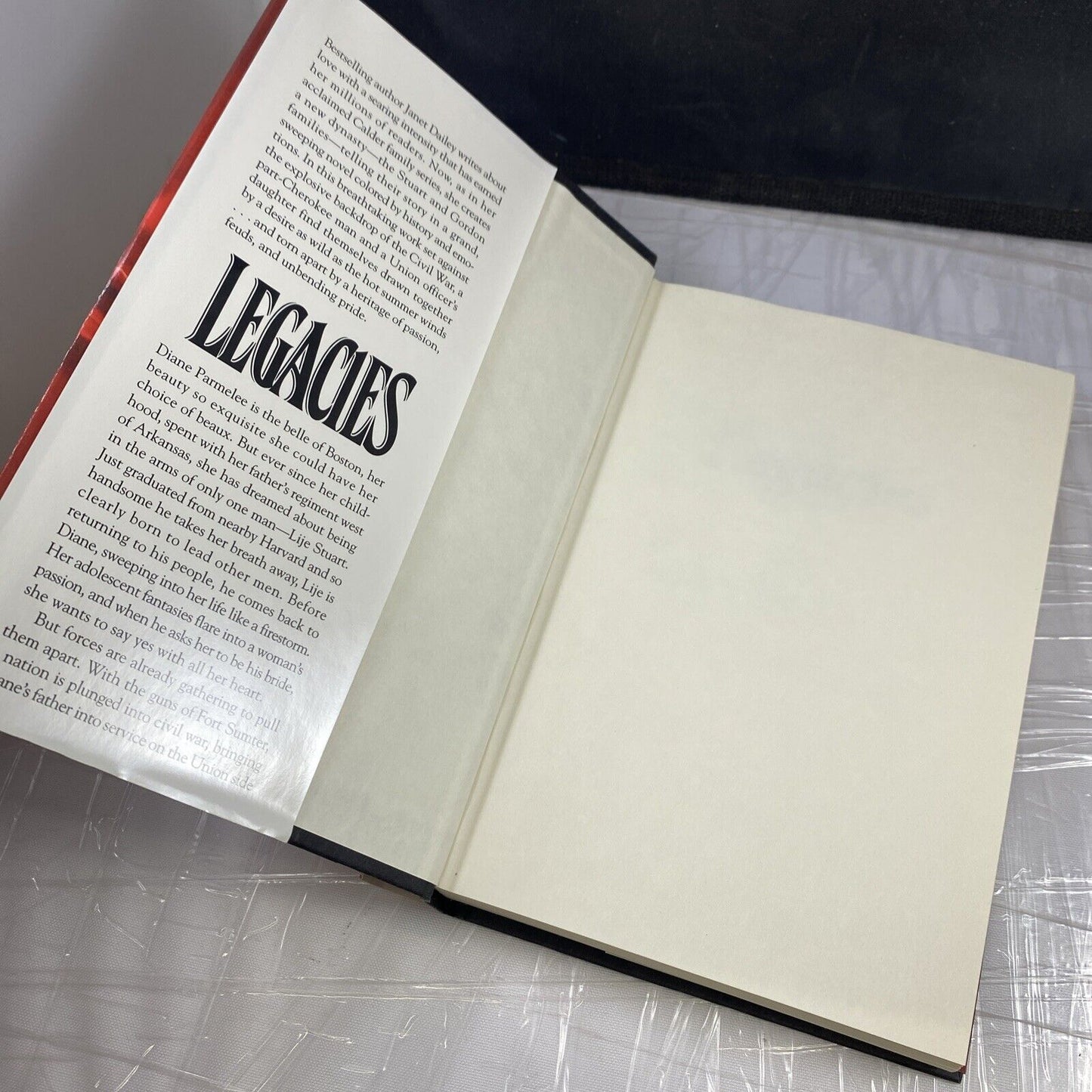 LEGACIES by Janet Dailey (1995) Hardcover with Dust Jacket Romance Novel