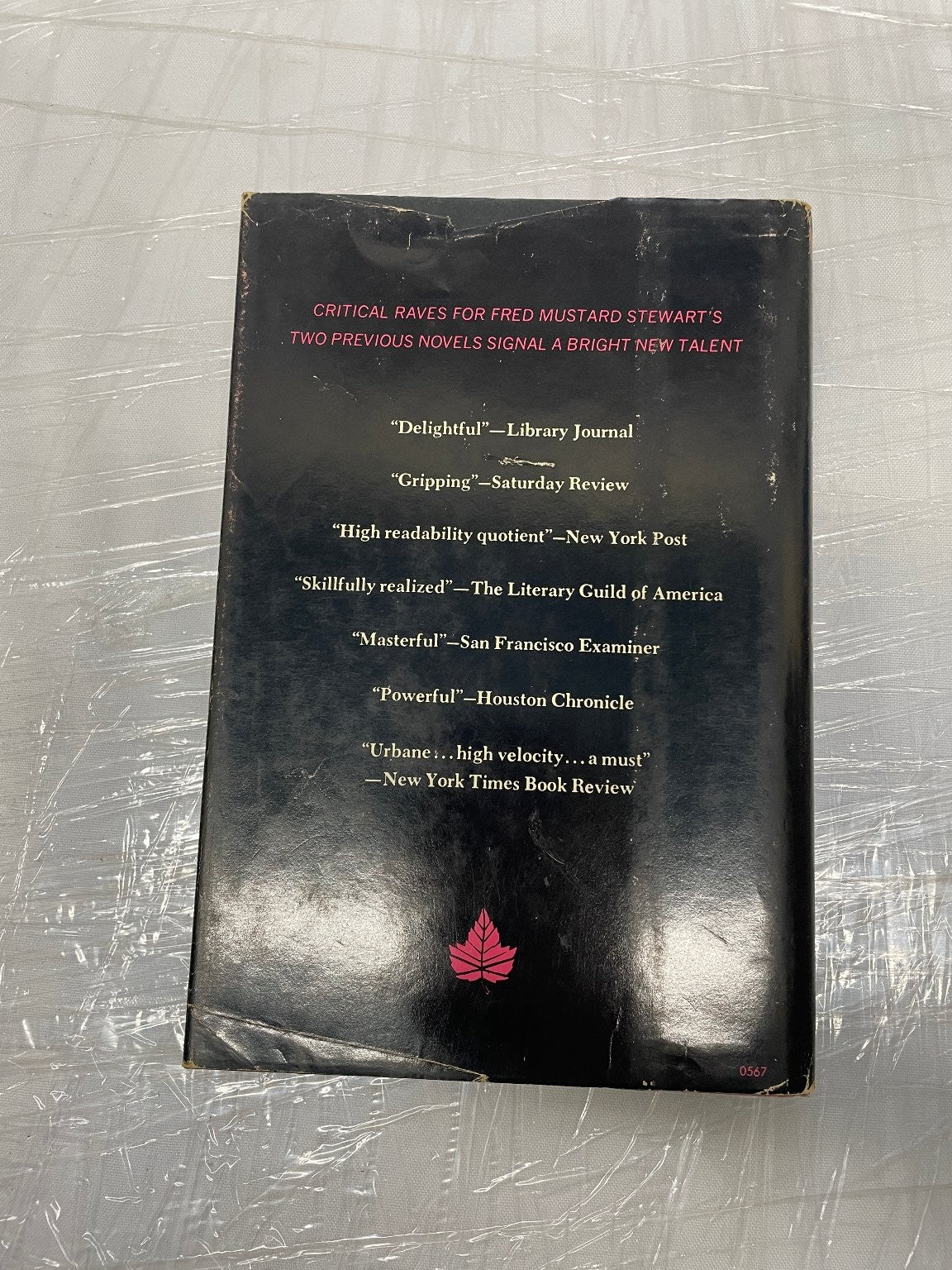 Lady Darlington Fred Mustard Stewart Third Printing 1971 Novel