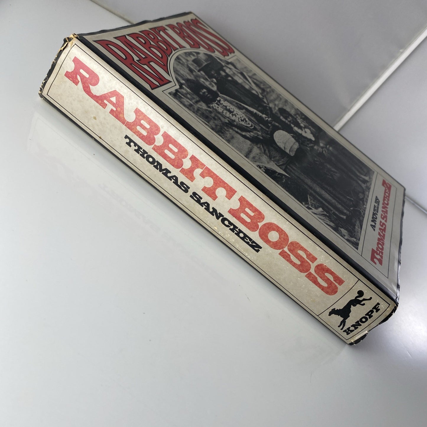 1973 Vintage Native American History Book "Rabbit Boss" Historical Fiction