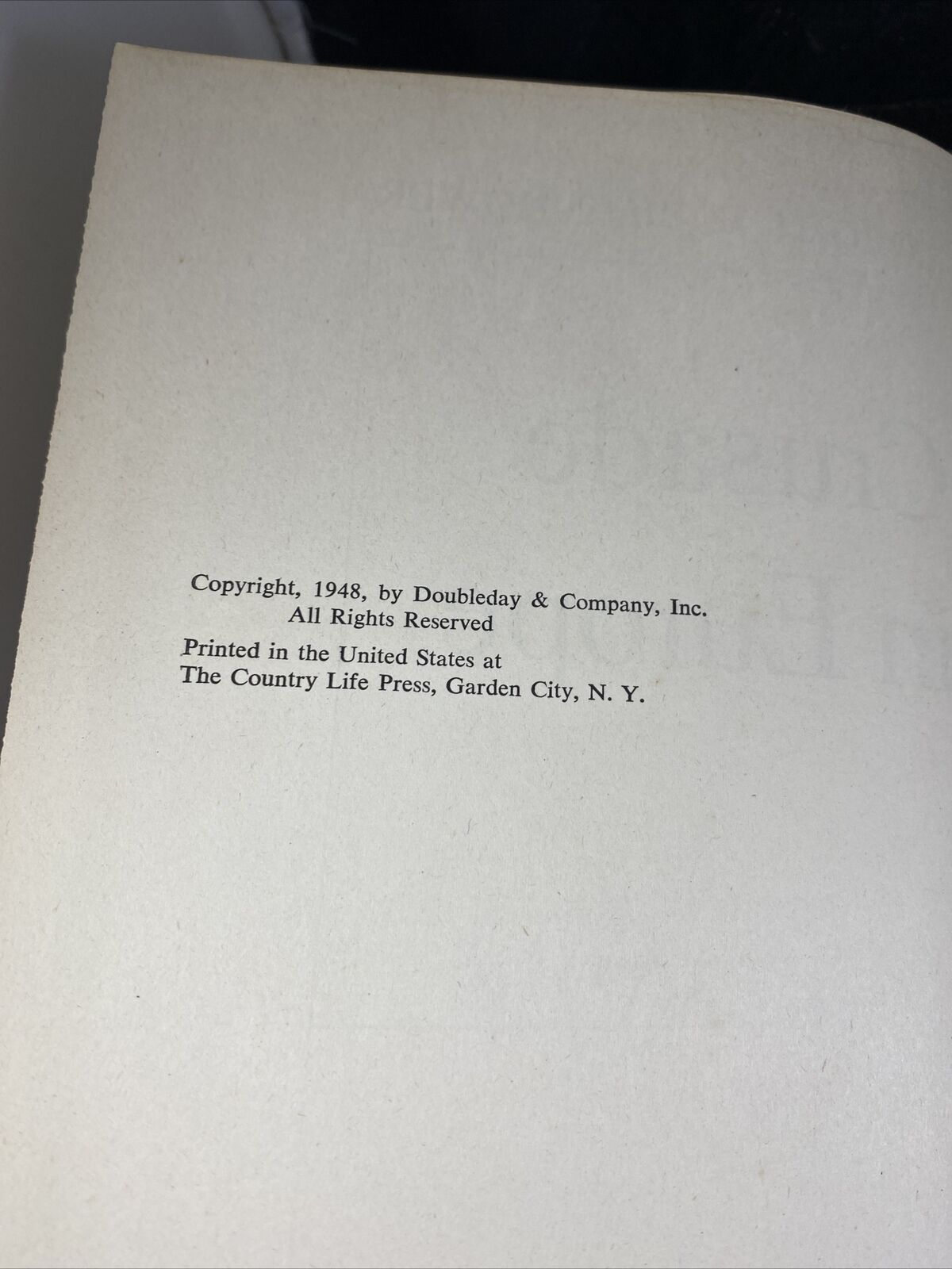 Crusade in Europe by Dwight D. Eisenhower 1948 Good Condition Vintage 40s