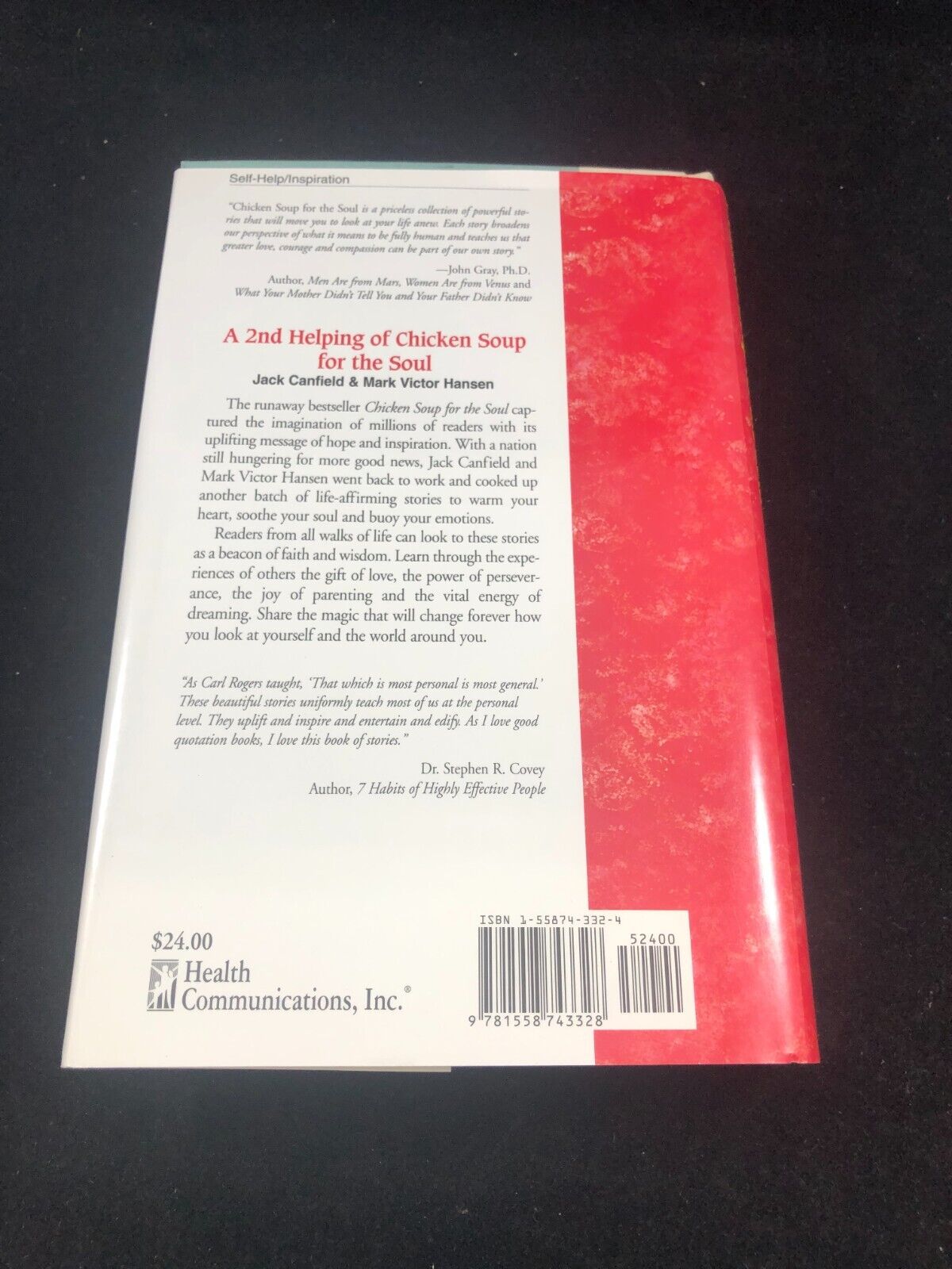 A 2nd Helping of Chicken Soup for the Soul: 101 More Stories to Open the - GOOD