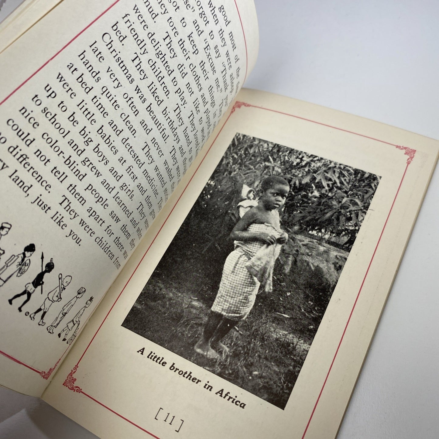 Antique Photo Book EVERYLAND CHILDREN JUST LIKE YOU PAPERBACK 1928 LUCY PEABODY