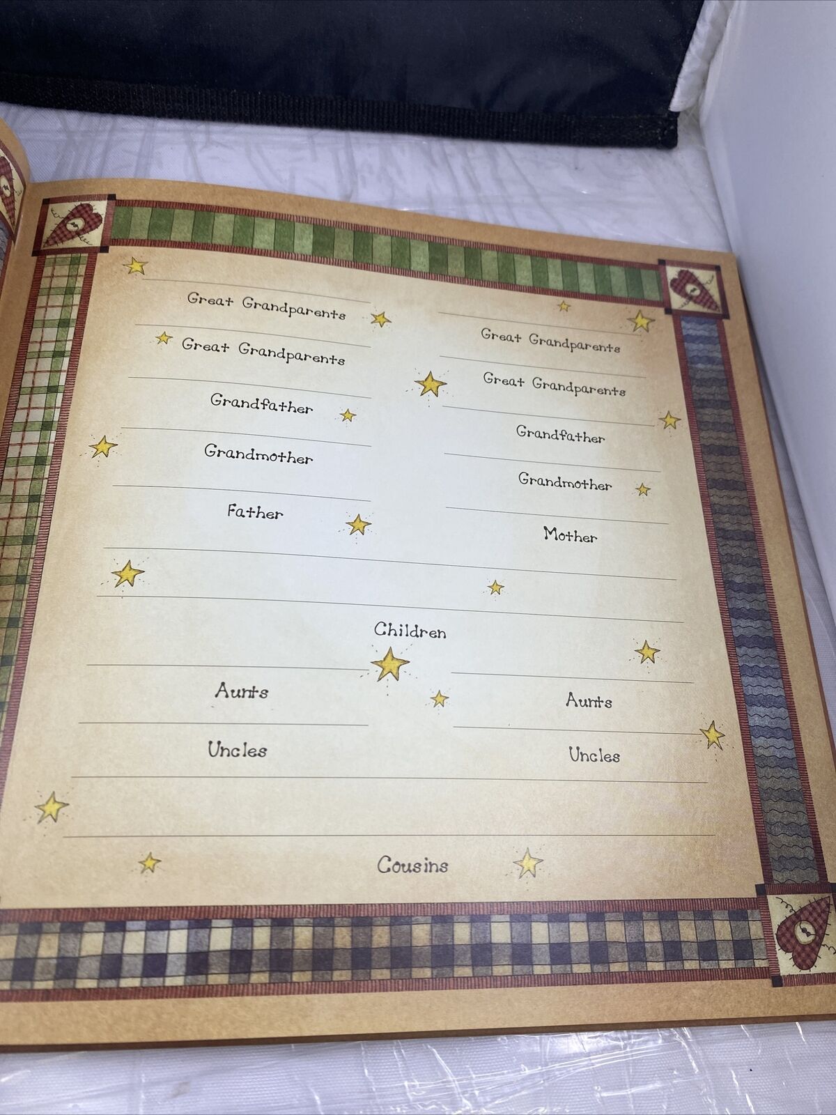 Our Family Record Book of Love Linda Spivey Memories Family Tree Hardback