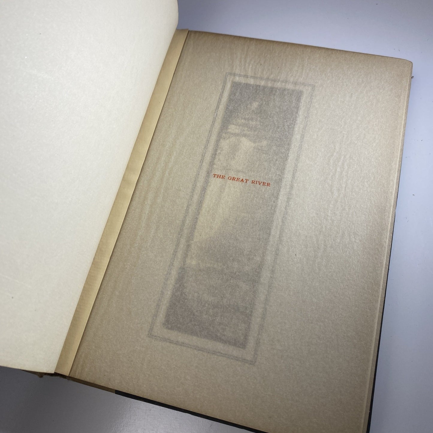 Rare Poetry Book W/ Photos THE GREAT RIVER: FREDERICK OAKES SYLVESTER- 1st Print