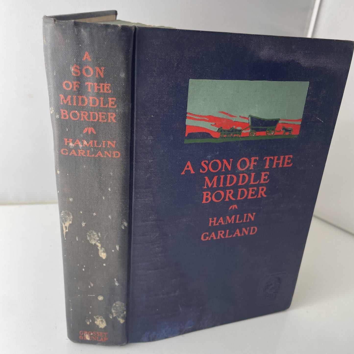 1928 Antique Novel "A Son of the Middle Border" Hamlin Garland