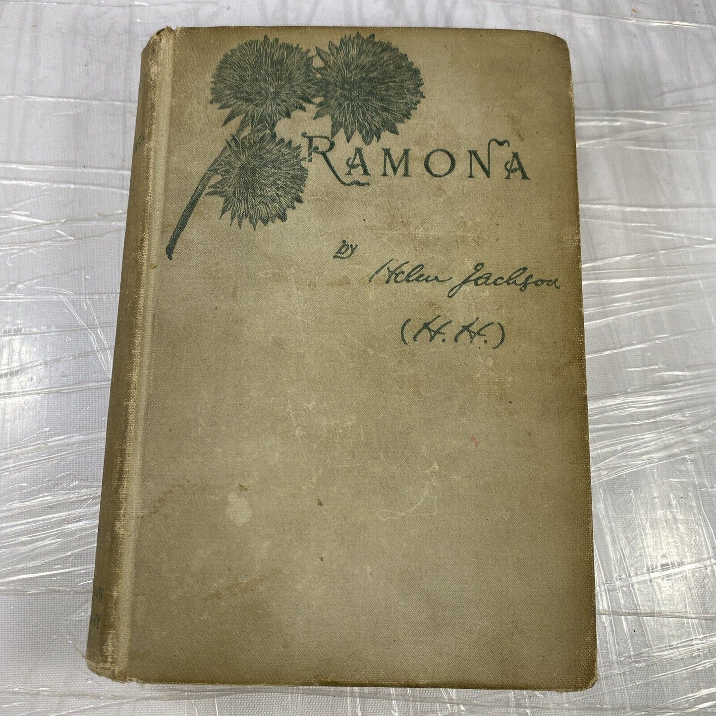 Ramona A Story By Helen Jackson - Hardcover - 1912 Print Antique Novel Fiction
