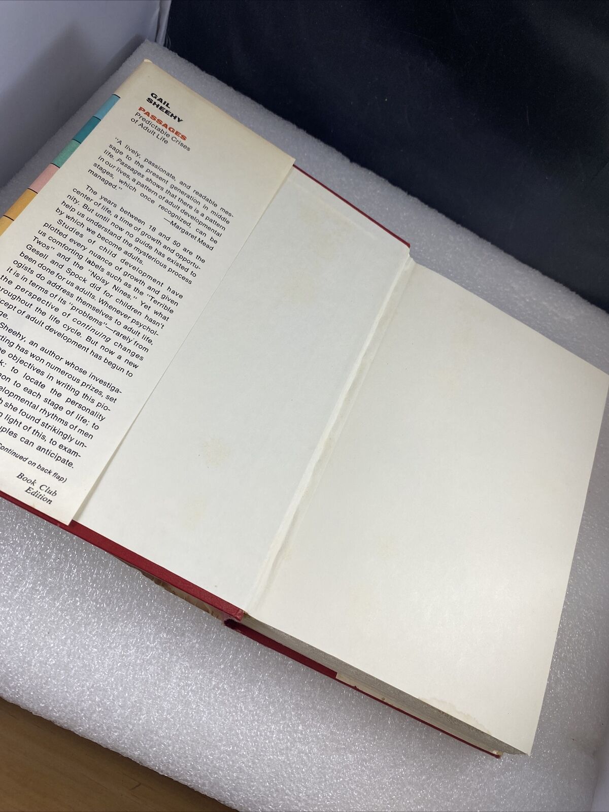 Passages : Predictable Crises Adult - Gail Sheehy 1976 Vintage 70s Nonfiction