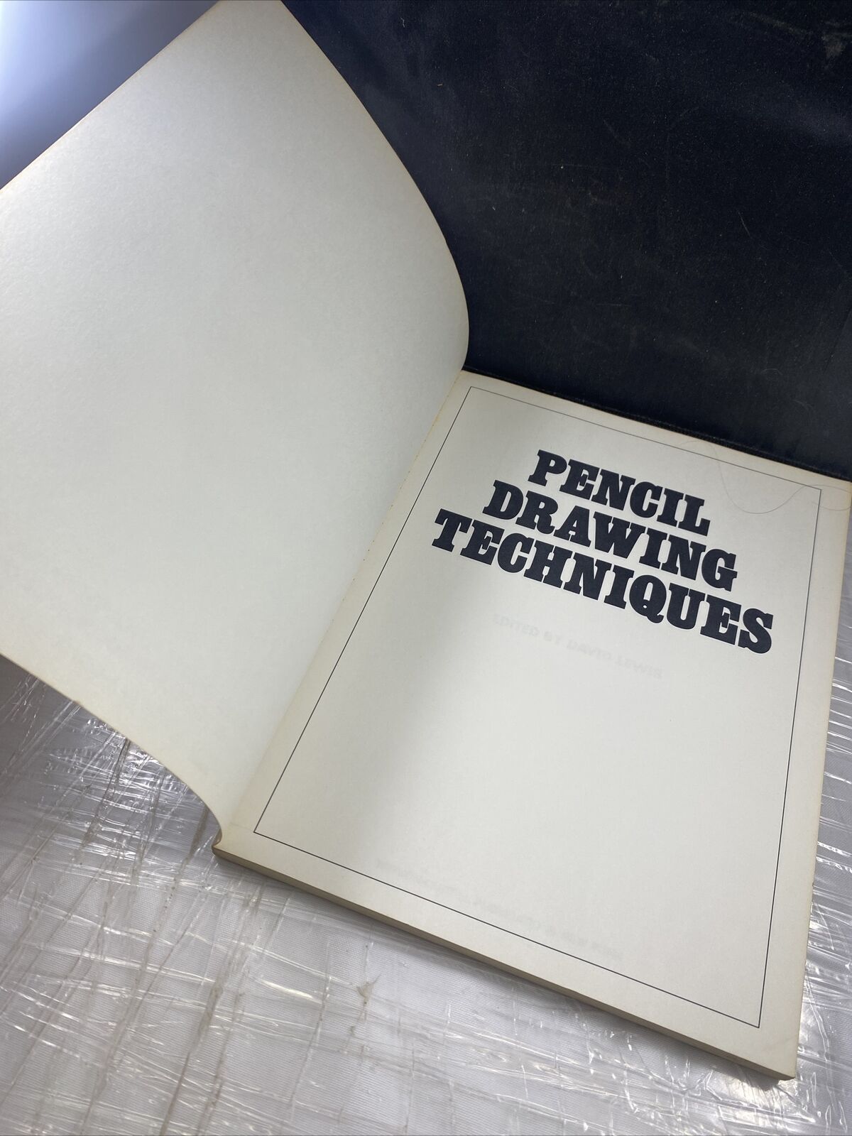 PENCIL DRAWING TECHniques Vintage 80s How To Draw Methods Good Cond See