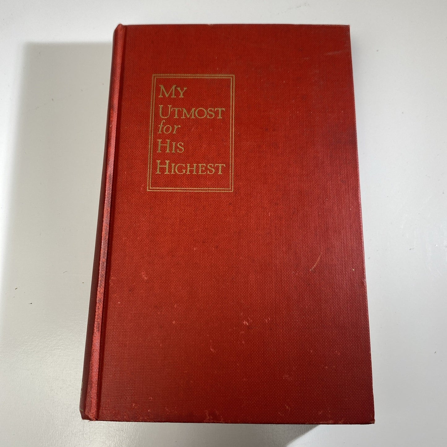 MY UTMOST FOR HIS HIGHEST Golden Book of Oswald Chambers HC 1935 36th Print