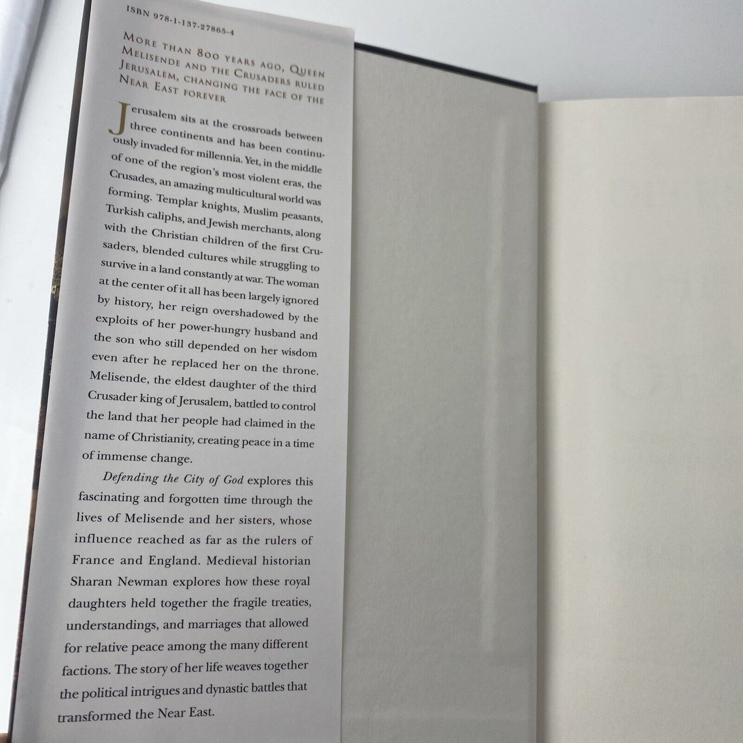 Defending the City of God by Sharan Newman (2014, Hardcover) Queen Melisende Bio