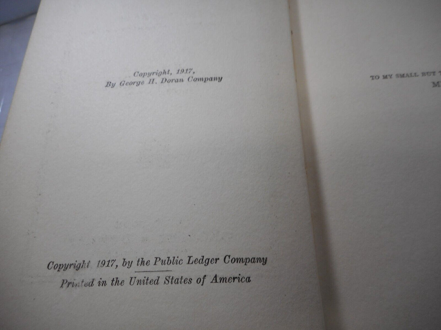 My Four Years In Germany By James W. Gerard 1917 Hardcover 1st Ed.