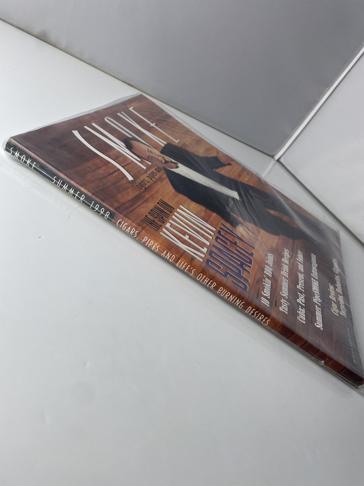 Vintage 1998 Smoke Magazine Kevin Spacey Cover Cuba Cigar Review Summer Issue