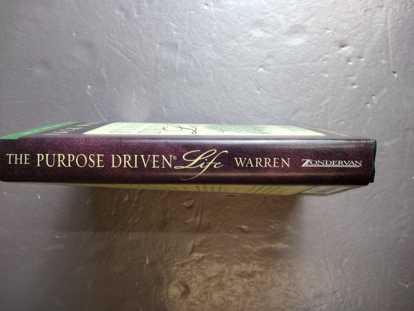 The Purpose Driven Life Rick Warren 2002 Bestseller Christian Living Zondervan