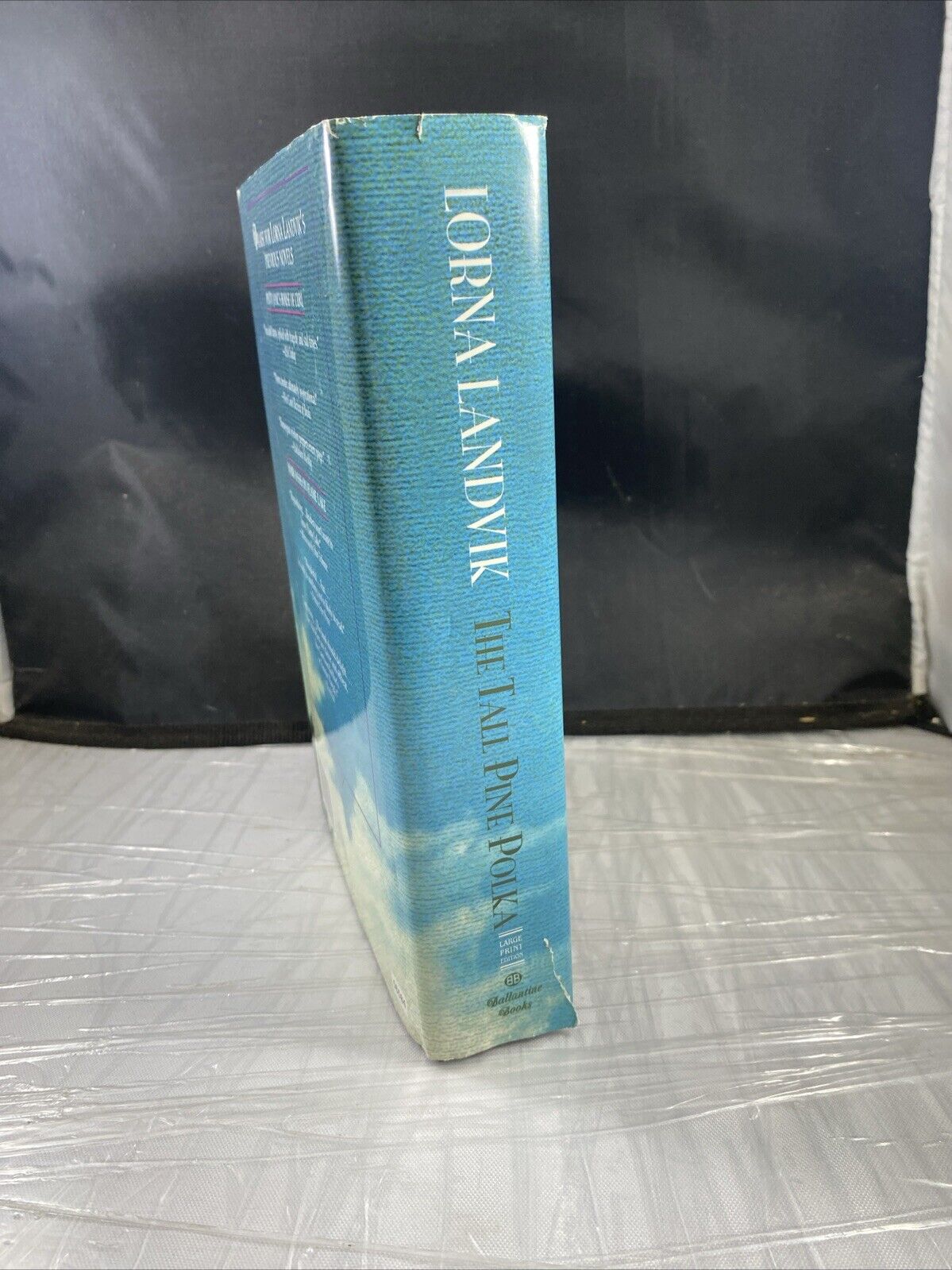 The Tall Pine Polka (LARGE PRINT) by Lorna Landvik (1999, Hardcover VERY GOOD