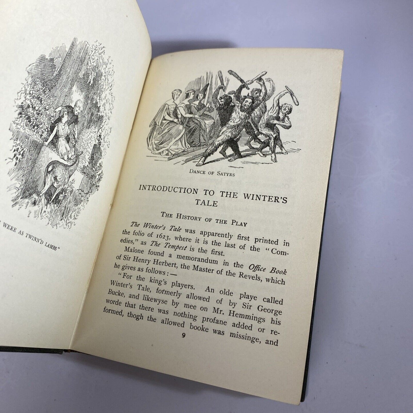 Shakespeare The Winter's Tale William Rolfe Antique Illustrated Miniature 1898