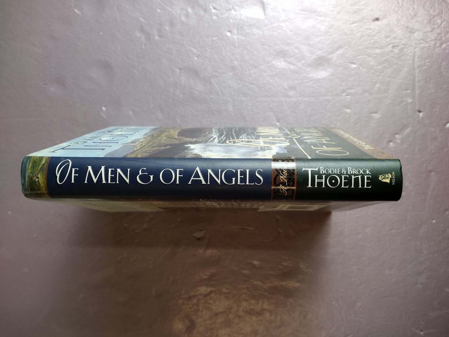 Of Men & Of Angels Bodie & Brock Thoene 1996 The Galway Chronicles Novel Thomas
