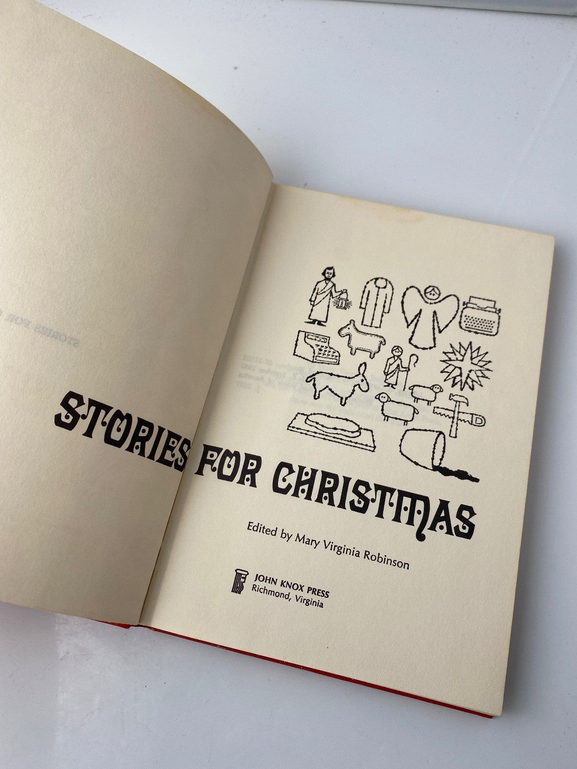 Vintage Stories for Christmas Mary Virginia Robinson 1967 First Edition John