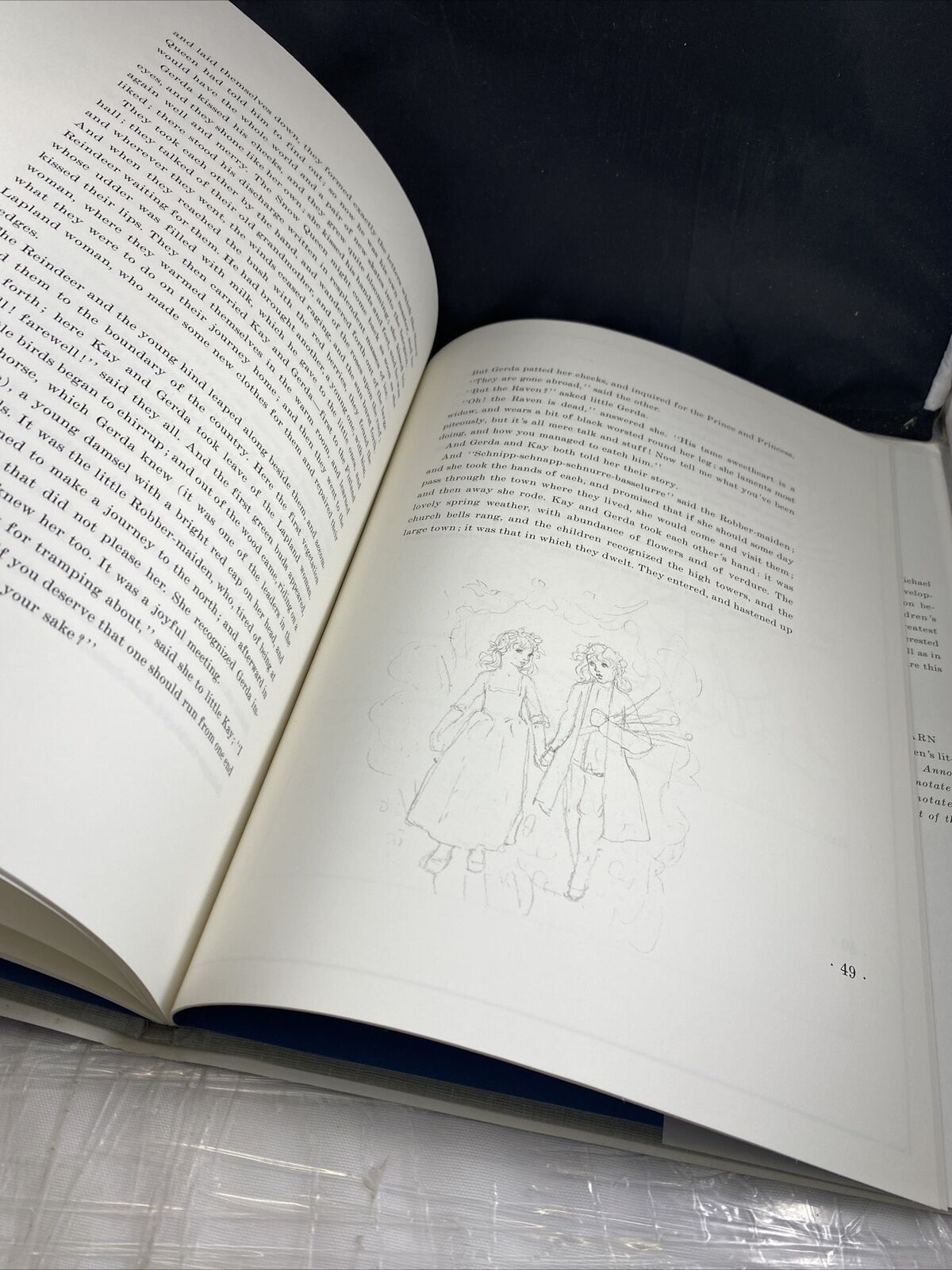 Kate Greenaway's Original Drawings for the Snow Queen by First Edition Art Book