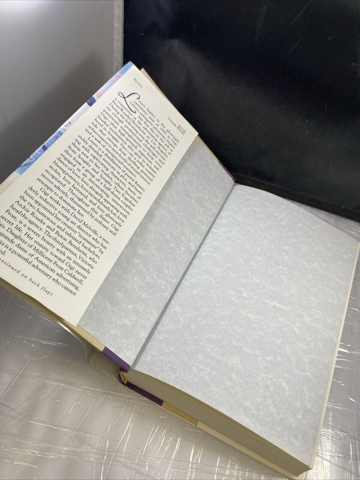 Lovers Judith Krantz 1994 Crown Publishers Hardcover First Edition First Print