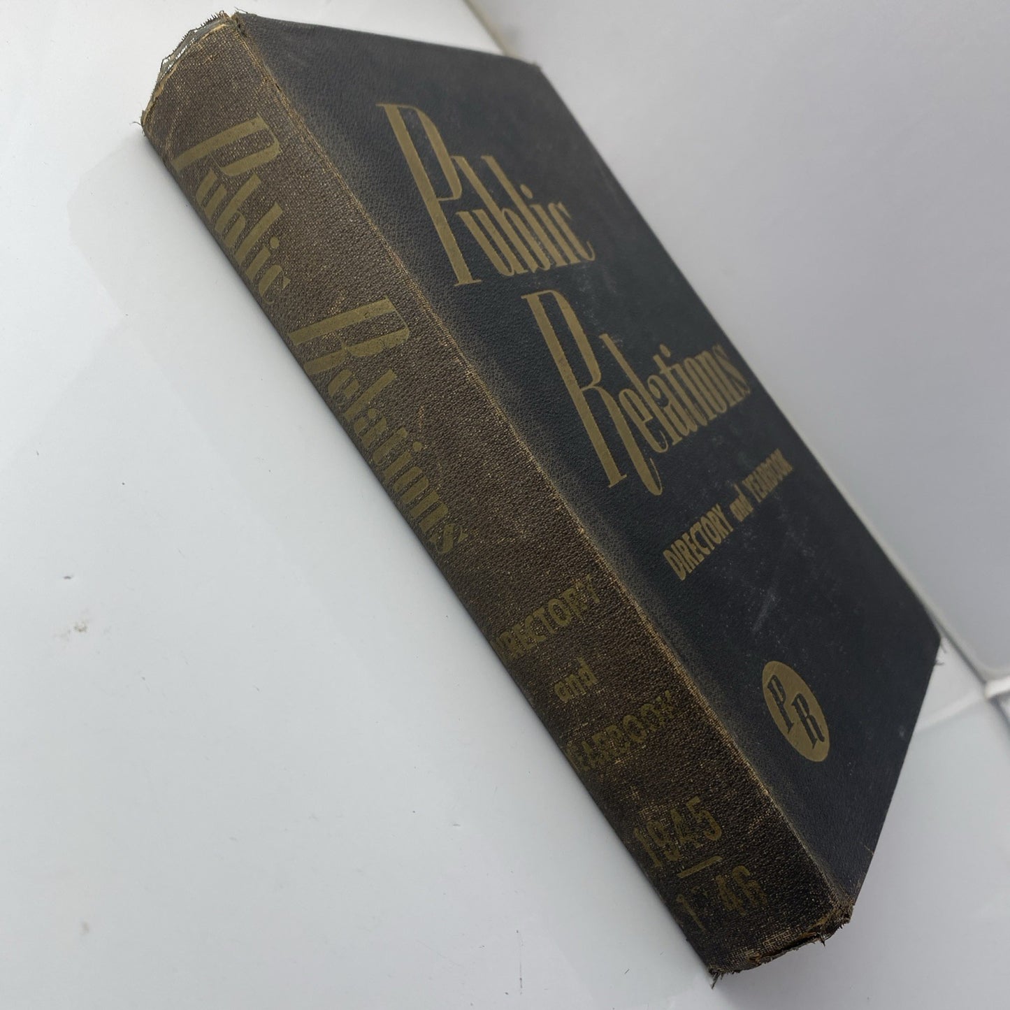 Public Relations Directory Yearbook Vol. 1 Business Politics Vintage 1945 HC