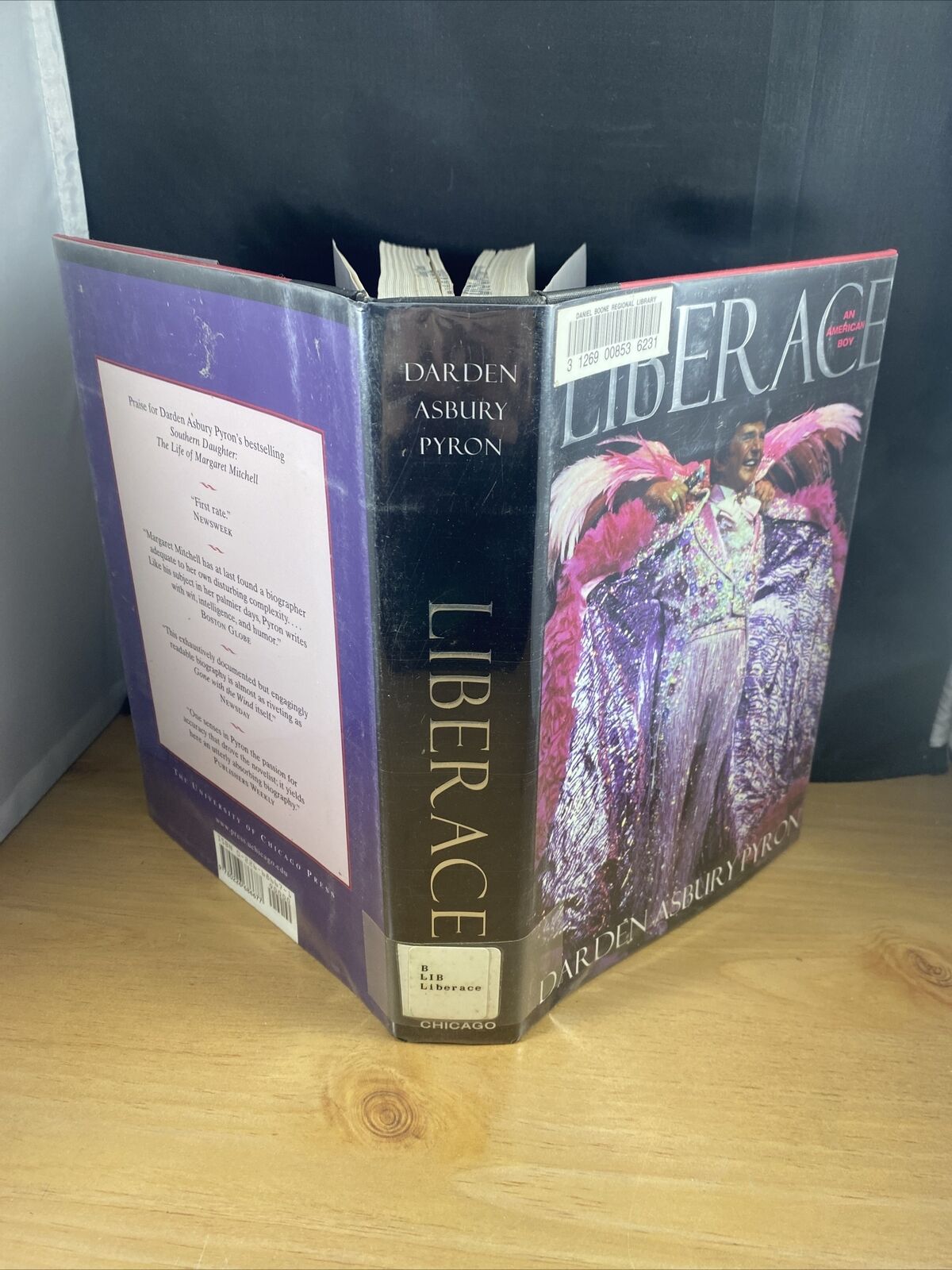 Darden Asbury Pyron LIBERACE An American Boy 1st Edition 1st Printing Ex Libris
