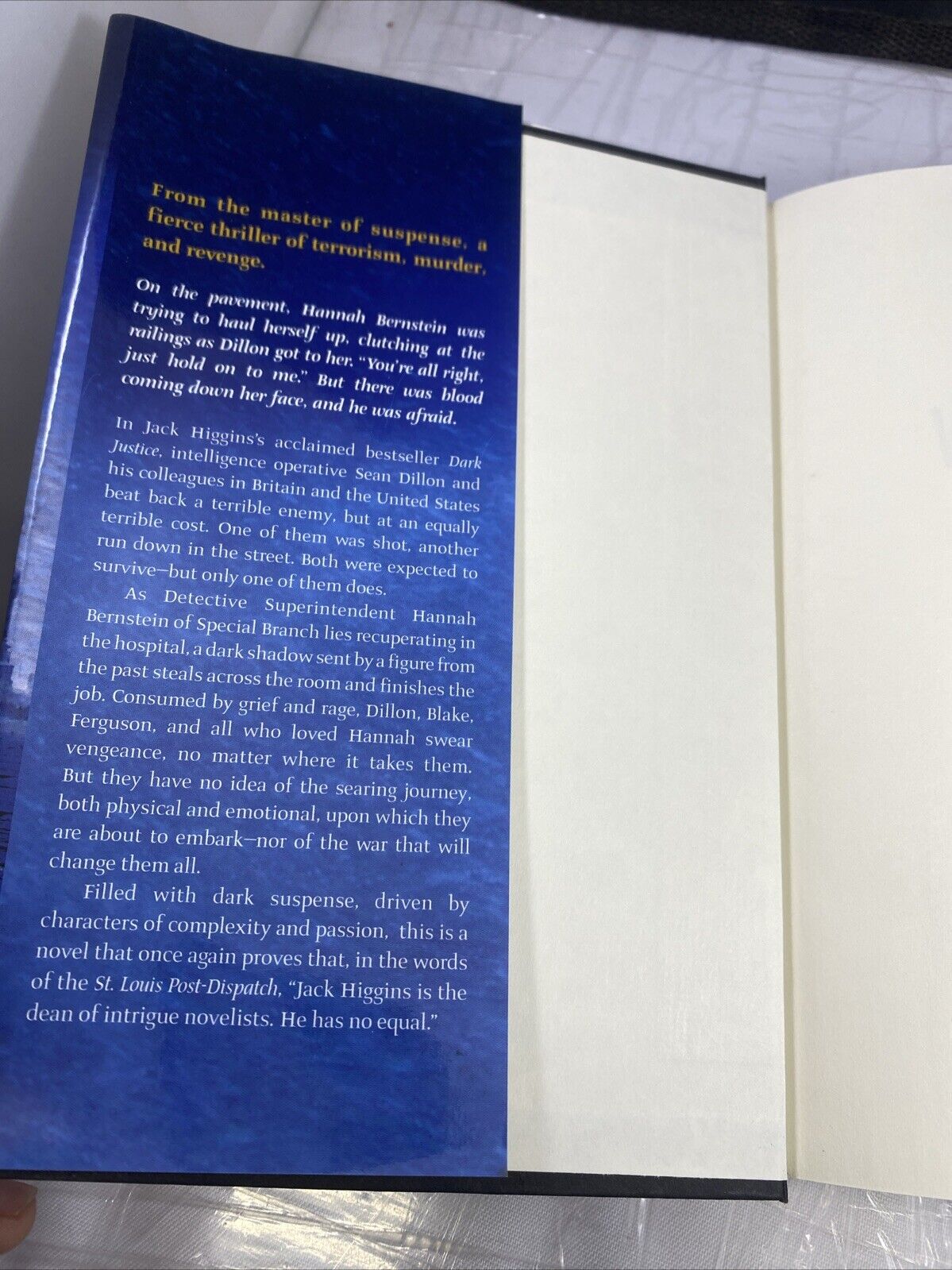 Without Mercy - Hardcover By Higgins, Jack - VERY GOOD