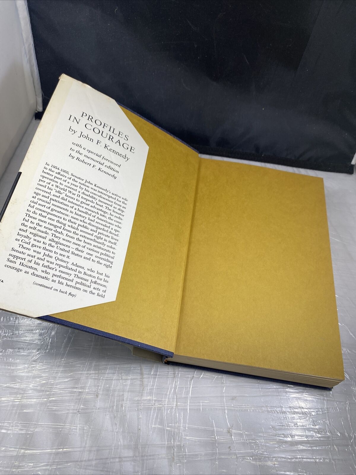 Profiles In Courage By John F Kennedy Memorial Edition RFK 1964 HC DJ 1st Print