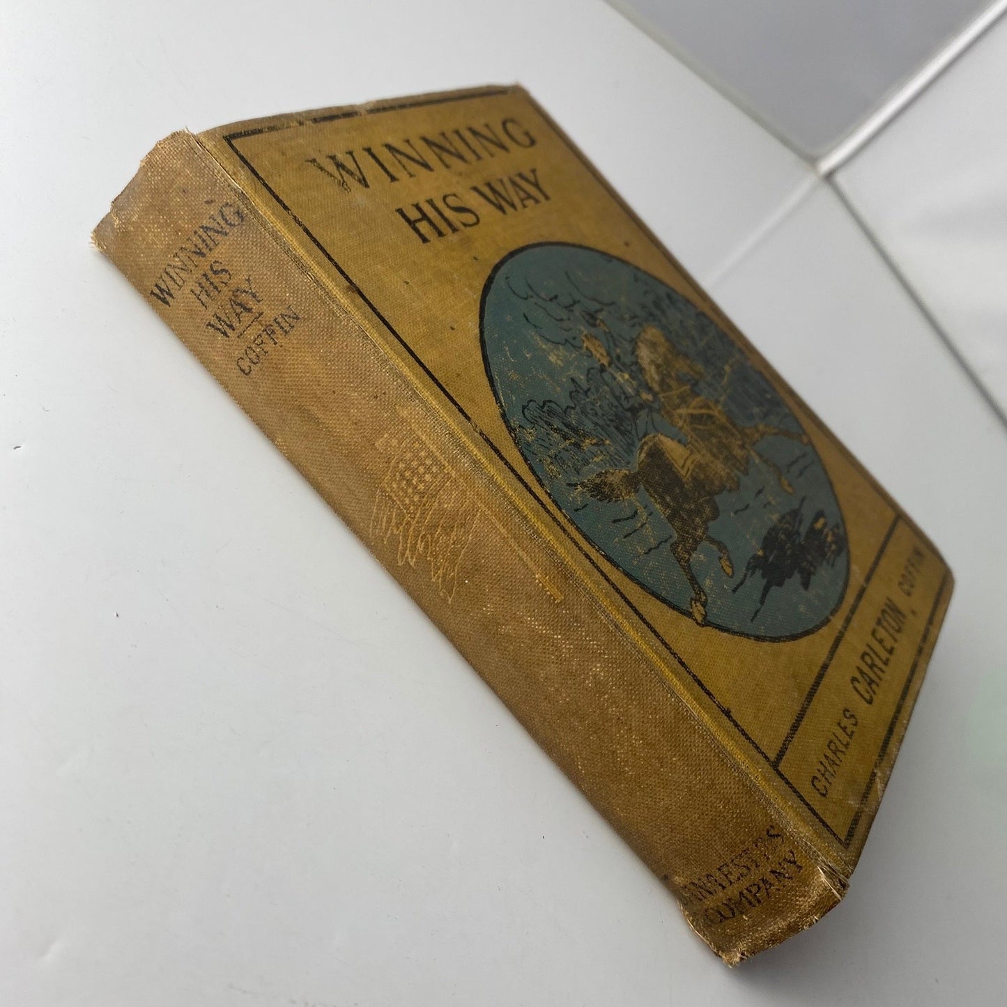 Winning His Way Charles Carleton Coffin 1893 Vintage Civil War History
