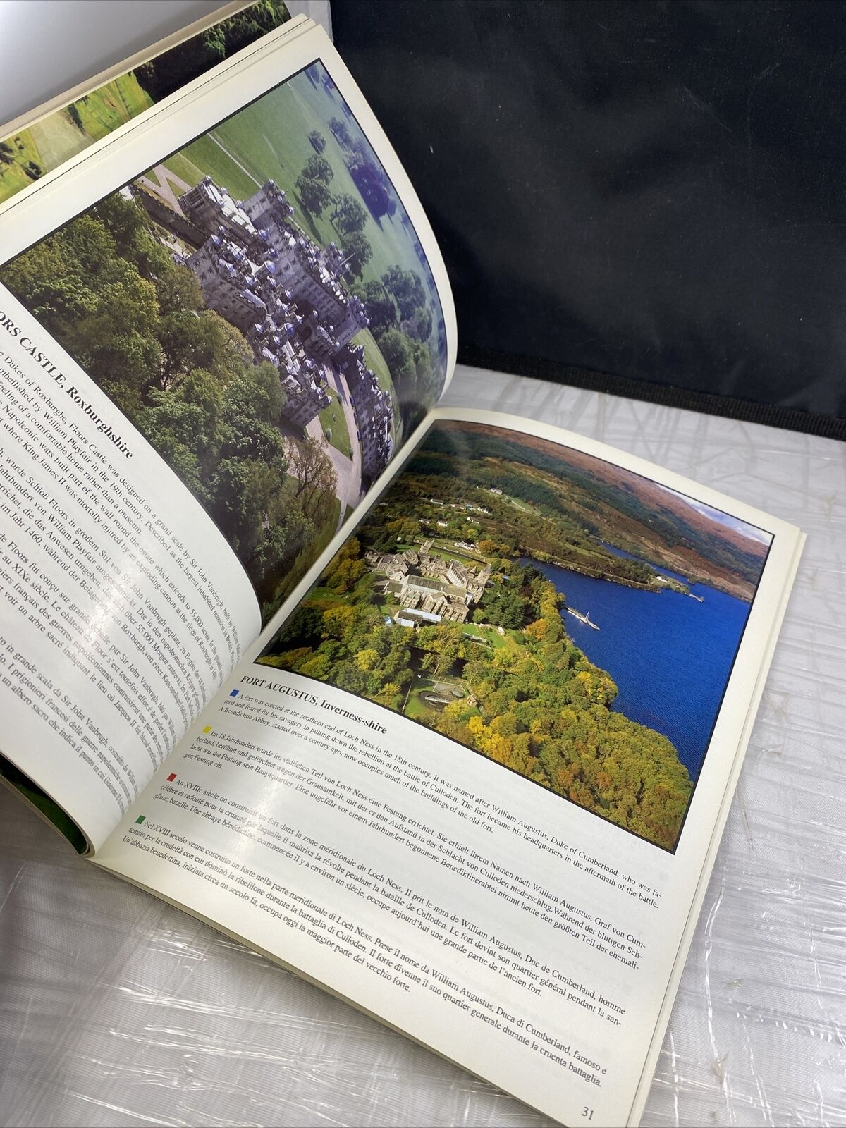 Over Historical Scotland By Tricia Simmonds Vintage Scottish Tourism Book
