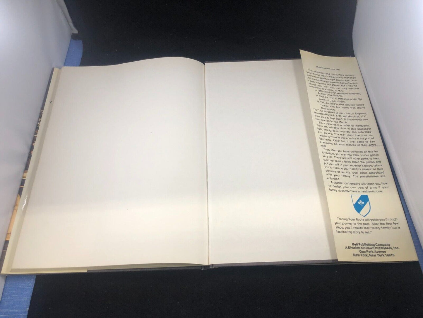 Consumer Guide Tracing Your Roots Ancestory Guidelines Bell Publishing