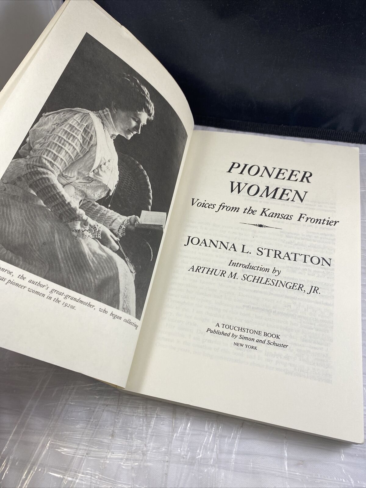 1st Edition - Pioneer Women by Joanna L. Stratton - 1982 Empowering History