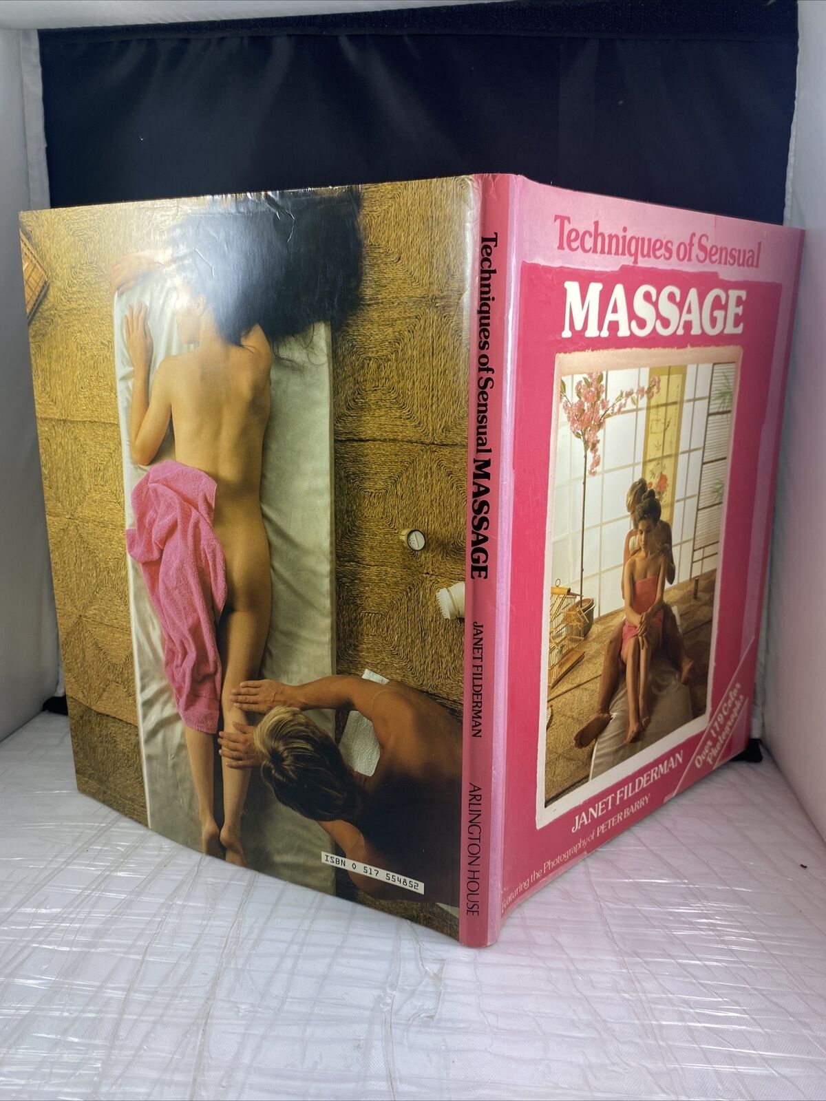 Techniques of sensual massage by Janet Filderman Vintage Massage Therapy Nude